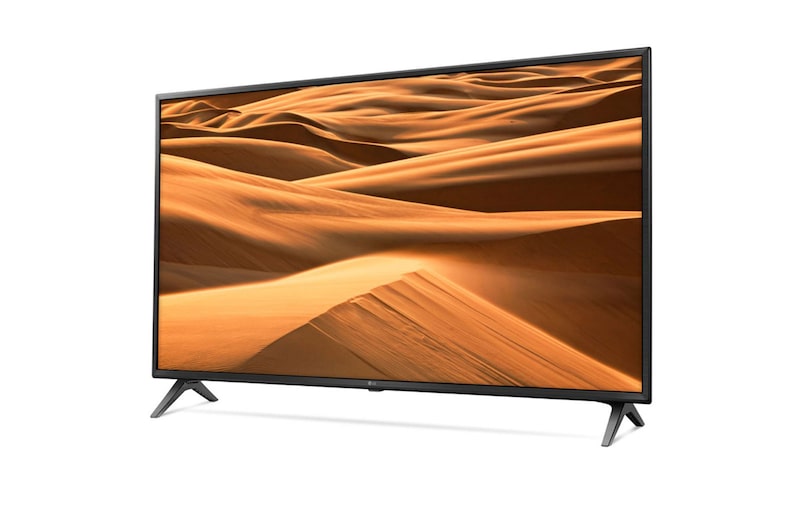 LG 49'' (123 cm) UHD TV | Quad Core Processor | 4K IPS Display | 4K Active HDR | Grote kijkhoek | Ultra Surround geluid | webOS AI ThinQ, 49UM7050PLF