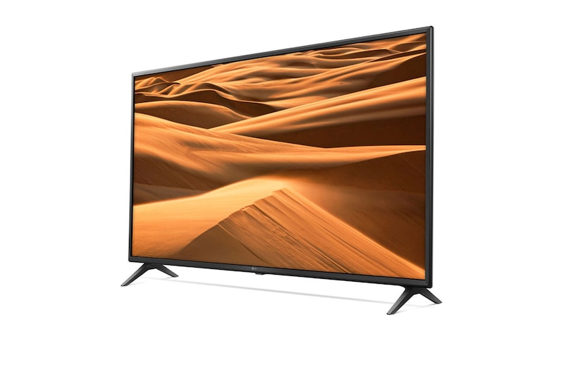 LG 49'' (123 cm) UHD TV | Quad Core Processor | 4K IPS Display | 4K Active HDR | Grote kijkhoek | Ultra Surround geluid | webOS AI ThinQ, 49UM7050PLF