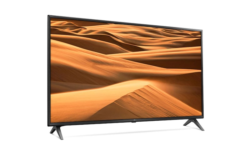 LG 49'' (123 cm) UHD TV | Quad Core Processor | 4K IPS Display | 4K Active HDR | Grote kijkhoek | Ultra Surround geluid | webOS AI ThinQ, 49UM7050PLF
