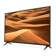 LG  49" (123 cm) UHD TV | Quad Core Processor | 4K IPS Display | 4K Active HDR | Grote kijkhoek | Ultra Surround | webOS ThinQ AI, 49UM7100PLB