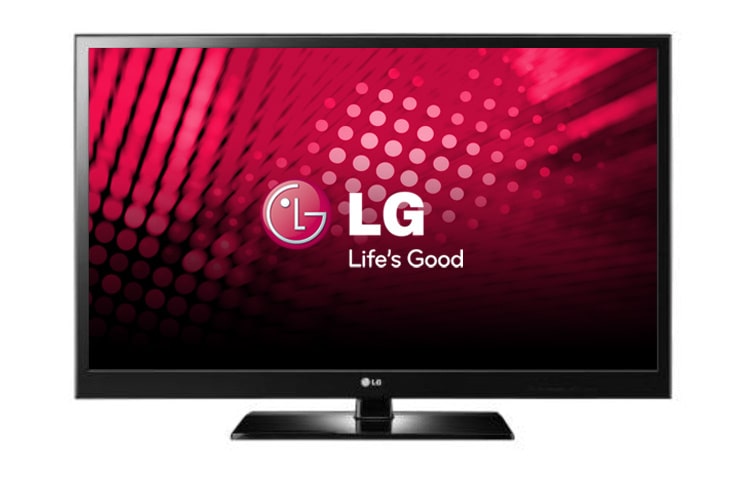 Vooraanzicht van 50&#34; Full HD plasma-tv met Razor Frame-design, 600Hz Max Subfield Driving, 0.001ms responstijd en Smart Energy Saving Plus. 50PV350