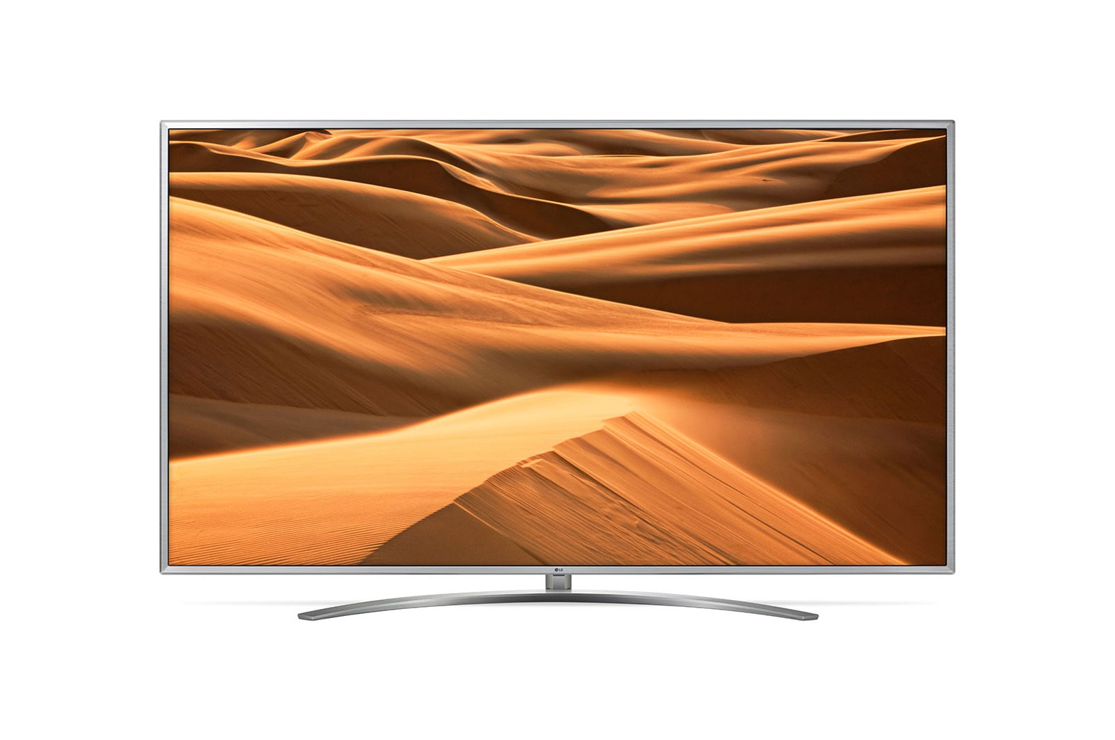 Vooraanzicht van 50&#34; (127 cm) UHD TV | Quad Core Processor | 4K Display | 4K Active HDR | Grote kijkhoek | DTS Virtual:X | webOS ThinQ AI 50UM7600PLB