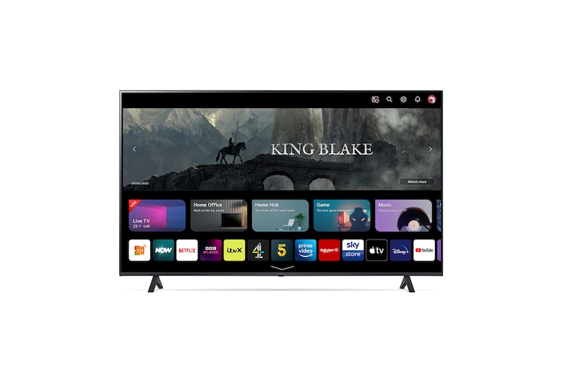LG 50 inch LG LED UHD UR78 4K Smart TV - 50UR78006LK, 50UR78006LK