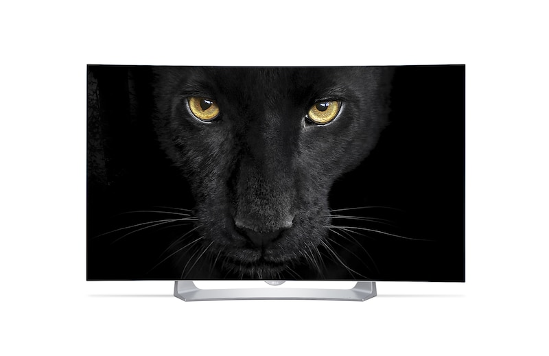 LG 55" (139 cm) | OLED Full HD TV | Curved Design | Oneindig Contrast | Absolute Motion Clarity | Perfecte Kijkhoek | OLED Panel | WebOS Smart TV 2.0, 55EG910V