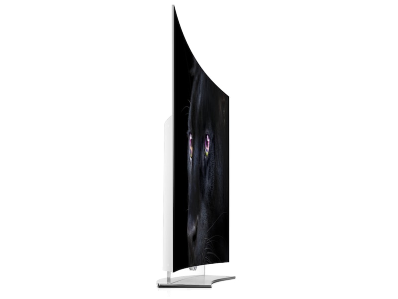 LG 55" (139 cm) | OLED Ultra HD TV | Curved Design | Oneindig Contrast | Absolute Motion Clarity | Perfecte Kijkhoek | OLED Panel | WebOS Smart TV 2.0, 55EG960V