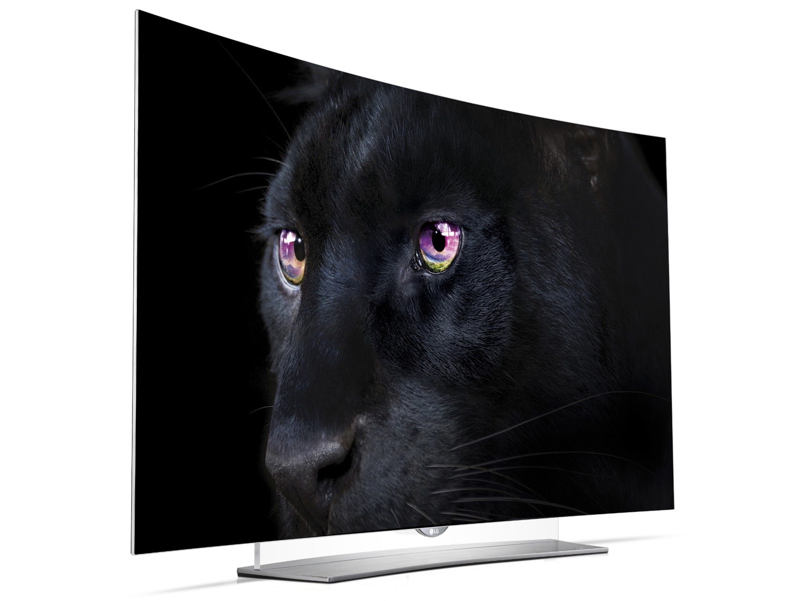 LG 55" (139 cm) | OLED Ultra HD TV | Curved Design | Oneindig Contrast | Absolute Motion Clarity | Perfecte Kijkhoek | OLED Panel | WebOS Smart TV 2.0, 55EG960V