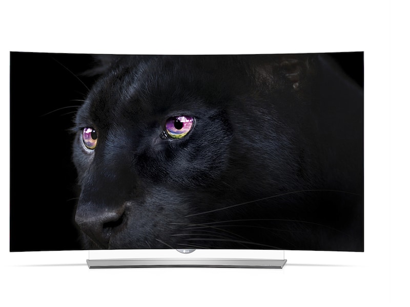 LG 55" (139 cm) | OLED Ultra HD TV | Curved Design | Oneindig Contrast | Absolute Motion Clarity | Perfecte Kijkhoek | OLED Panel | WebOS Smart TV 2.0, 55EG960V