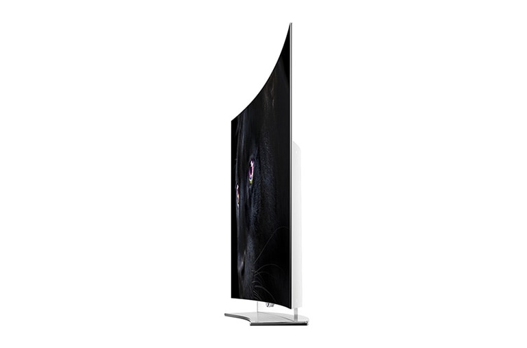 LG 55" (139 cm) | OLED Ultra HD TV | Curved Design | Oneindig Contrast | Absolute Motion Clarity | Perfecte Kijkhoek | OLED Panel | WebOS Smart TV 2.0, 55EG960V
