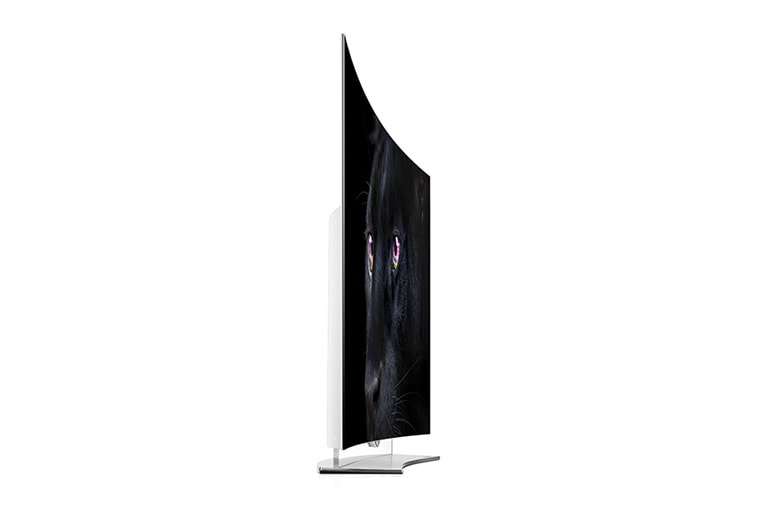 LG 55" (139 cm) | OLED Ultra HD TV | Curved Design | Oneindig Contrast | Absolute Motion Clarity | Perfecte Kijkhoek | OLED Panel | WebOS Smart TV 2.0, 55EG960V