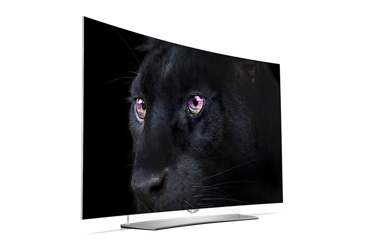 LG 55" (139 cm) | OLED Ultra HD TV | Curved Design | Oneindig Contrast | Absolute Motion Clarity | Perfecte Kijkhoek | OLED Panel | WebOS Smart TV 2.0, 55EG960V