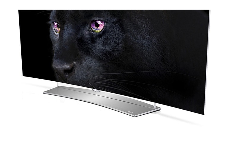 LG 55" (139 cm) | OLED Ultra HD TV | Curved Design | Oneindig Contrast | Absolute Motion Clarity | Perfecte Kijkhoek | OLED Panel | WebOS Smart TV 2.0, 55EG960V