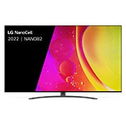Vooraanzicht van de LG NanoCell TV