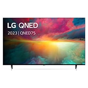 Vooraanzicht van 55 inch LG QNED75 4K UHD Smart TV - 55QNED756RA 55QNED756RA