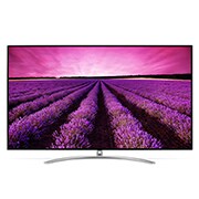 Vooraanzicht van 55” (139 cm) NanoCell TV SM9800 | α7 Gen 2 Intelligent Processor | Full Array Dimming Pro | Cinema HDR met Dolby Vision | Dolby Atmos | Perfect cinema screen design 55SM9800PLA
