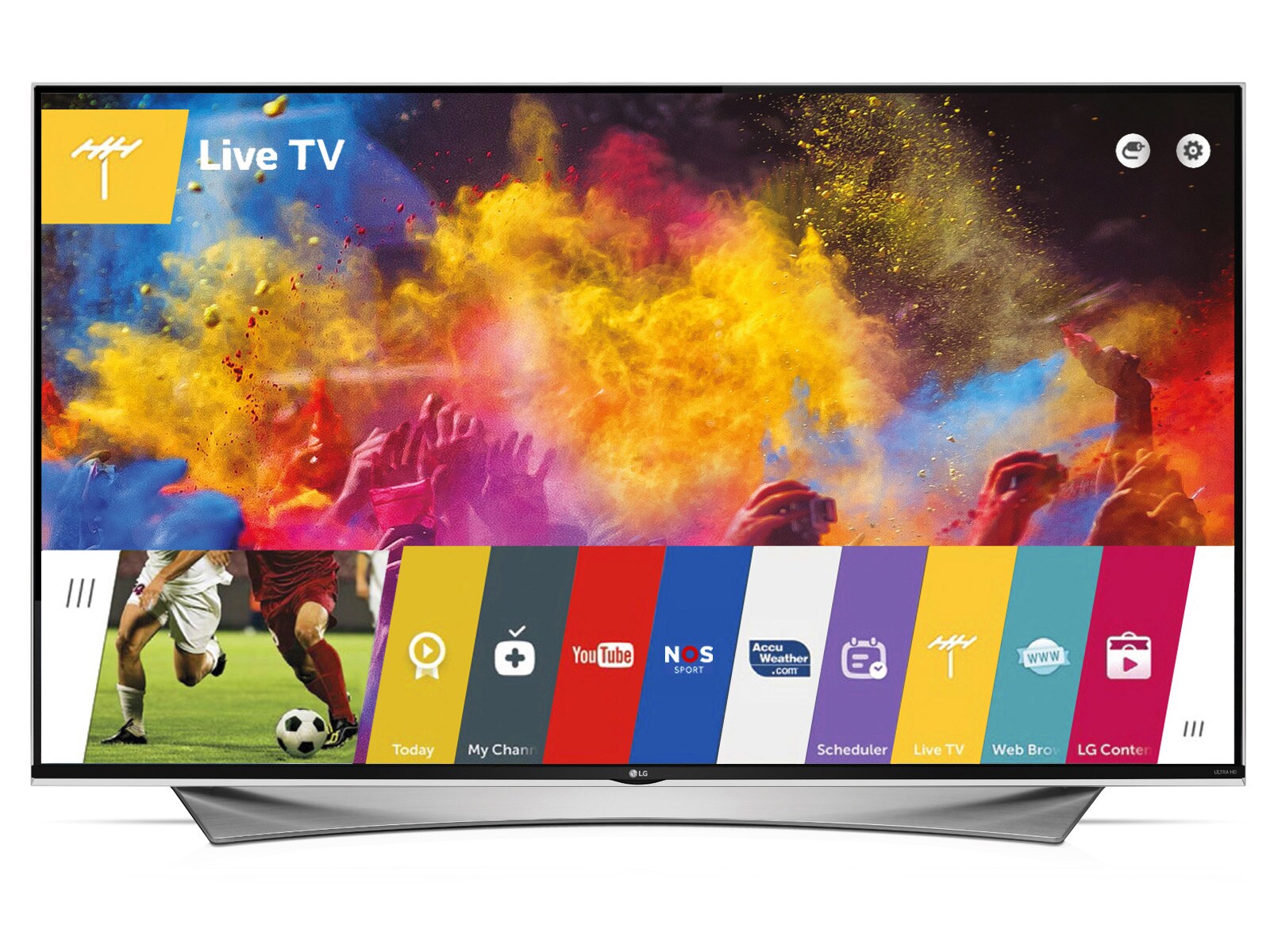 55UF950V Ultra HD Web OS Smart TV