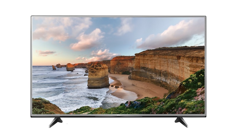LG 55'' (139 cm) | Ultra HD TV | HDR Pro | Ultra gestroomlijnd | webOS 3.0 | Wi-Fi | HDMI | USB, 55UH615V