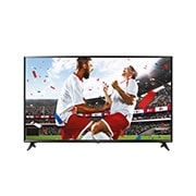 Vooraanzicht van 55&#34; (139 cm) UHD TV | World Cup edition | 4K Display | 4K Active HDR | Grote kijkhoek | webOS met ThinQ AI 55UK6100PLB