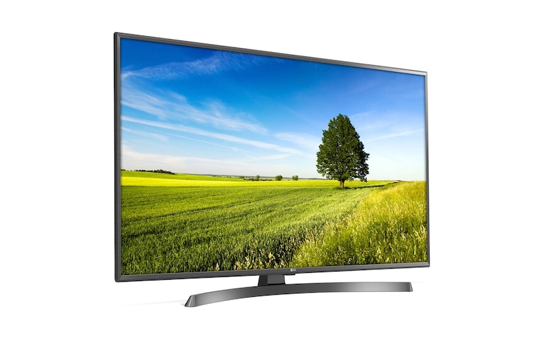 LG 55" (139 cm) UHD TV | 4K Display | 4K Active HDR | Grote kijkhoek | webOS met ThinQ AI, 55UK6750PLD
