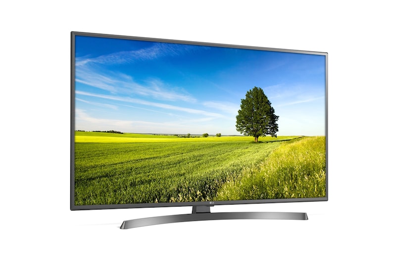 LG 55" (139 cm) UHD TV | 4K Display | 4K Active HDR | Grote kijkhoek | webOS met ThinQ AI, 55UK6750PLD