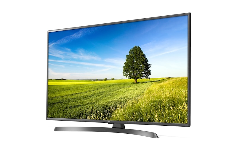 LG 55" (139 cm) UHD TV | 4K Display | 4K Active HDR | Grote kijkhoek | webOS met ThinQ AI, 55UK6750PLD