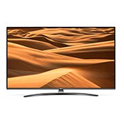 Vooraanzicht van 55&#34; (139 cm) UHD TV | Quad Core Processor | 4K IPS Display | 4K Active HDR | Grote kijkhoek | DTS Virtual:X | webOS ThinQ AI 55UM7660PLA