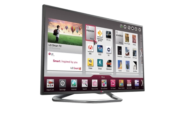 LG 60" | Direct LED | MCI 200 | Full HD | WIFI, 60LA6208