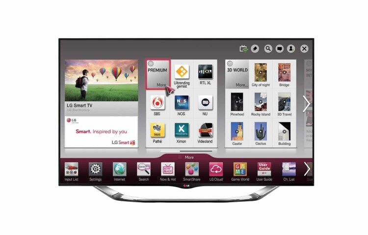 LG 60'' | LED PLUS | MCI 800 | Full HD | IPS Panel | CINEMA SCREEN | WIFI, 60LA8609