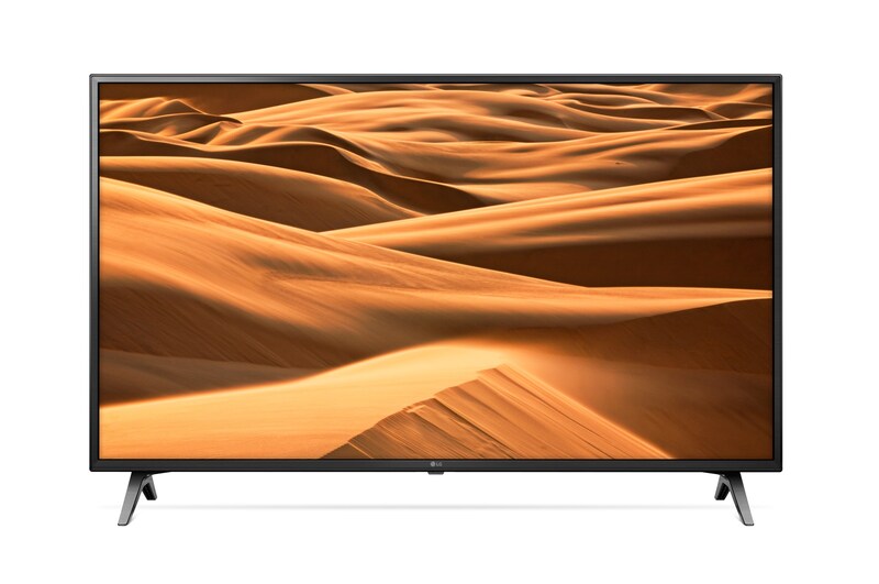 LG  60" (152 cm) UHD TV | Quad Core Processor | 4K Display | 4K Active HDR | Grote kijkhoek | Ultra Surround | webOS ThinQ AI, 60UM7100PLB