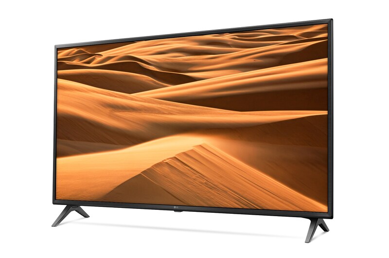 LG  60" (152 cm) UHD TV | Quad Core Processor | 4K Display | 4K Active HDR | Grote kijkhoek | Ultra Surround | webOS ThinQ AI, 60UM7100PLB