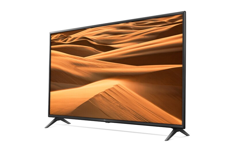 LG  60" (152 cm) UHD TV | Quad Core Processor | 4K Display | 4K Active HDR | Grote kijkhoek | Ultra Surround | webOS ThinQ AI, 60UM7100PLB