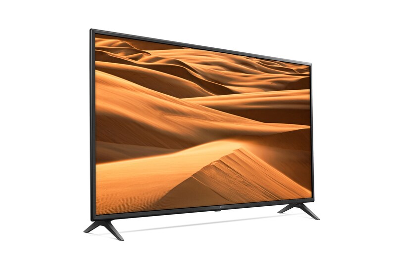 LG  60" (152 cm) UHD TV | Quad Core Processor | 4K Display | 4K Active HDR | Grote kijkhoek | Ultra Surround | webOS ThinQ AI, 60UM7100PLB