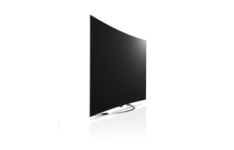 LG 65'' | OLED Ultra HD TV | Curved Design | Infinite Contrast | 4 Color Pixel | Absolute Motion Clarity | Perfecte Kijkhoek | Ultra dun OLED Panel | WebOS Smart TV |, 65EC970V