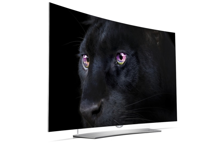 LG 65" (164 cm) | OLED Ultra HD TV | Curved Design | Oneindig Contrast | Absolute Motion Clarity | Perfecte Kijkhoek | OLED Panel | WebOS Smart TV 2.0, 65EG960V