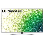 Vooraanzicht van de LG NanoCell TV