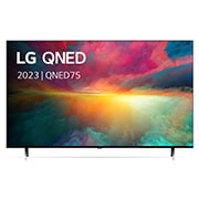 Vooraanzicht van 65 inch LG QNED75 4K UHD Smart TV - 65QNED756RA 65QNED756RA
