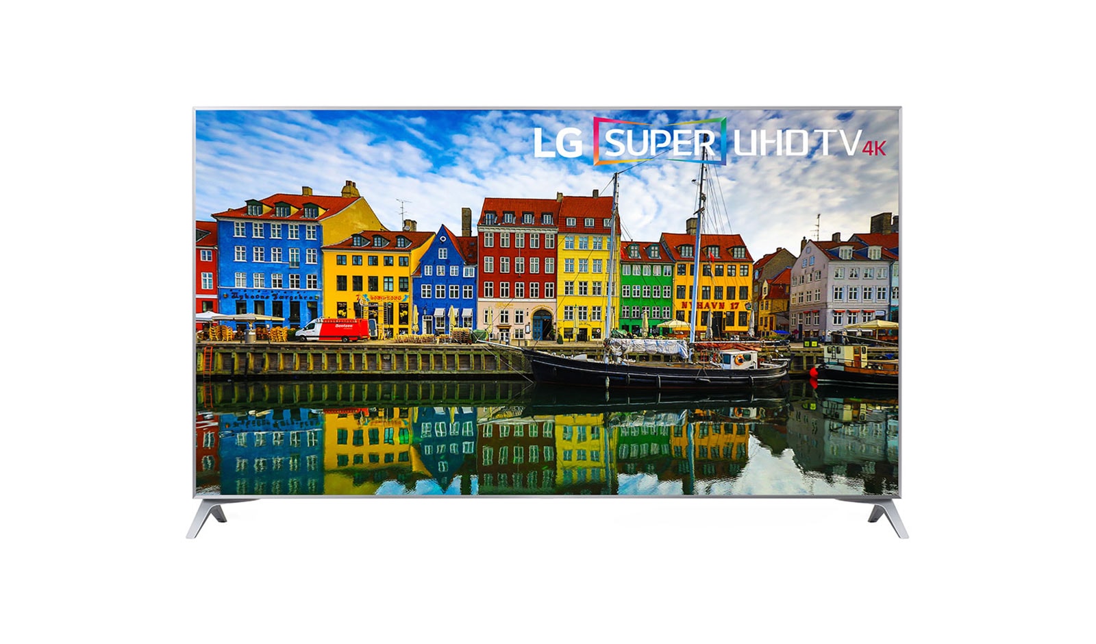Vooraanzicht van 65&#34; (165 cm) | 4K SUPER UHD TV | Nano Cell Display | Bilion Rich Colours | Active HDR met Dolby Vision | webOS 3.5 Smart TV 65SJ800V