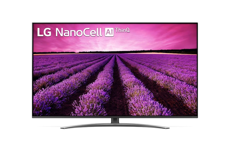LG 65'' (165 cm) NanoCell TV SM8050 | Quad Core Processor | 4K Active HDR | DTS Virtual: X | Cinema screen design, 65SM8050PLC