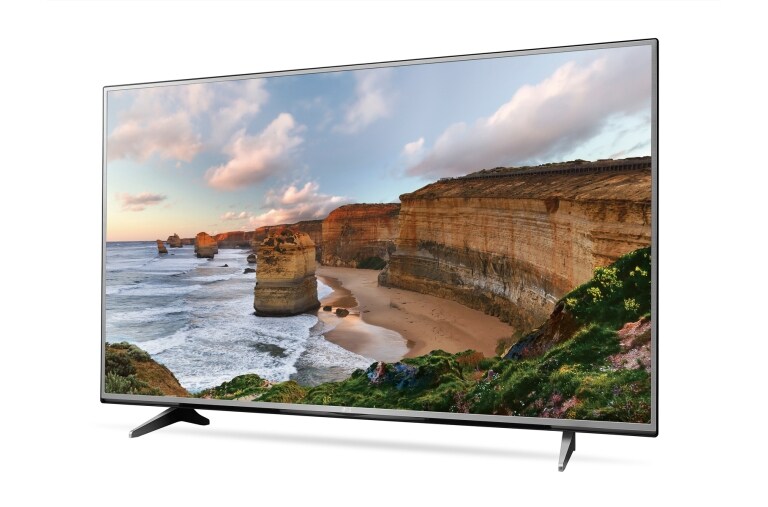 LG 65''  (164 cm) | Ultra HD TV | HDR Pro | Ultra gestroomlijnd | webOS 3.0 | Wi-Fi | HDMI | USB, 65UH615V