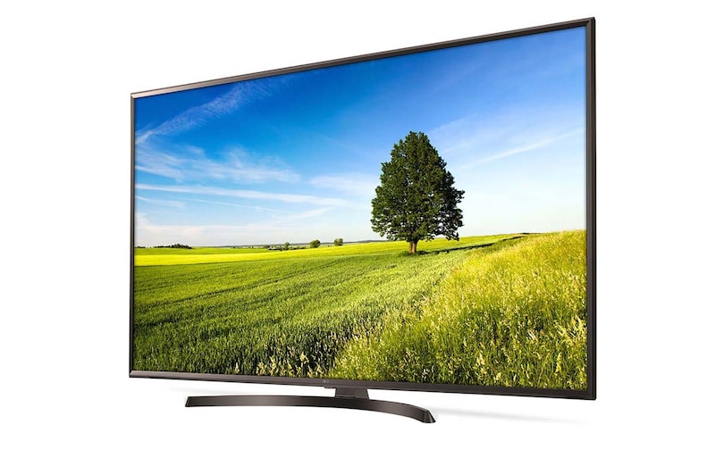 LG 65" (165 cm) UHD TV | 4K Display | 4K Active HDR | Grote kijkhoek | webOS met ThinQ AI, 65UK6470PLC