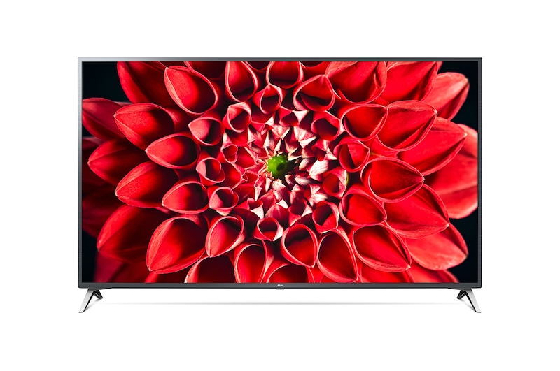 Vooraanzicht van 70" LG LED 4K | Quad Core Processor | Active HDR 70UN70706LB