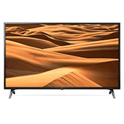 Vooraanzicht van 75&#34; (217 cm) UHD TV | Quad Core Processor | 4K IPS Display | 4K Active HDR | Grote kijkhoek | Ultra Surround geluid | webOS ThinQ AI 75UM7000PLA