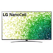 Vooraanzicht van de LG NanoCell TV