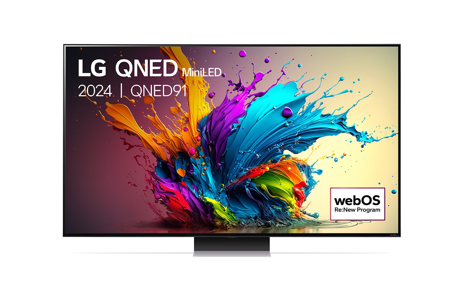 LG 86 Inch LG QNED MiniLED QNED91 4K Smart TV 2024, 86QNED91T6A