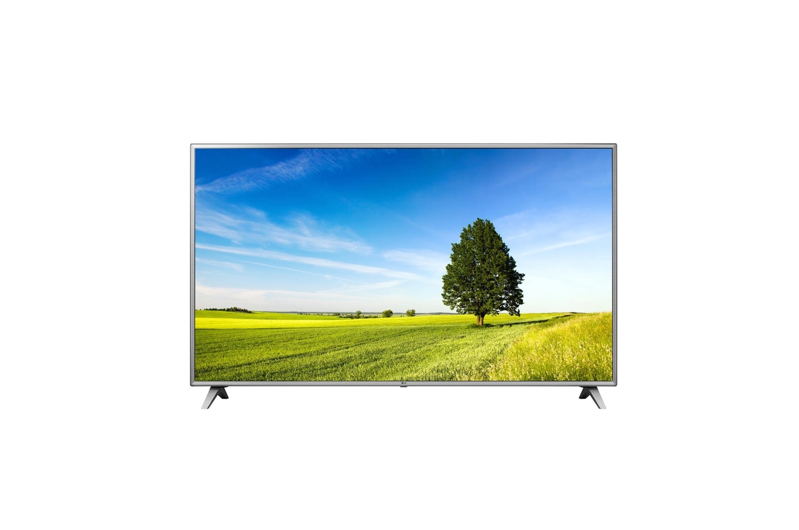 Vooraanzicht van 86&#34; (218 cm) UHD TV | α7 Intelligent Processor | 4K Display | 4K Active HDR met Dolby Vision | Grote kijkhoek | webOS met ThinQ AI 86UK6500PLA