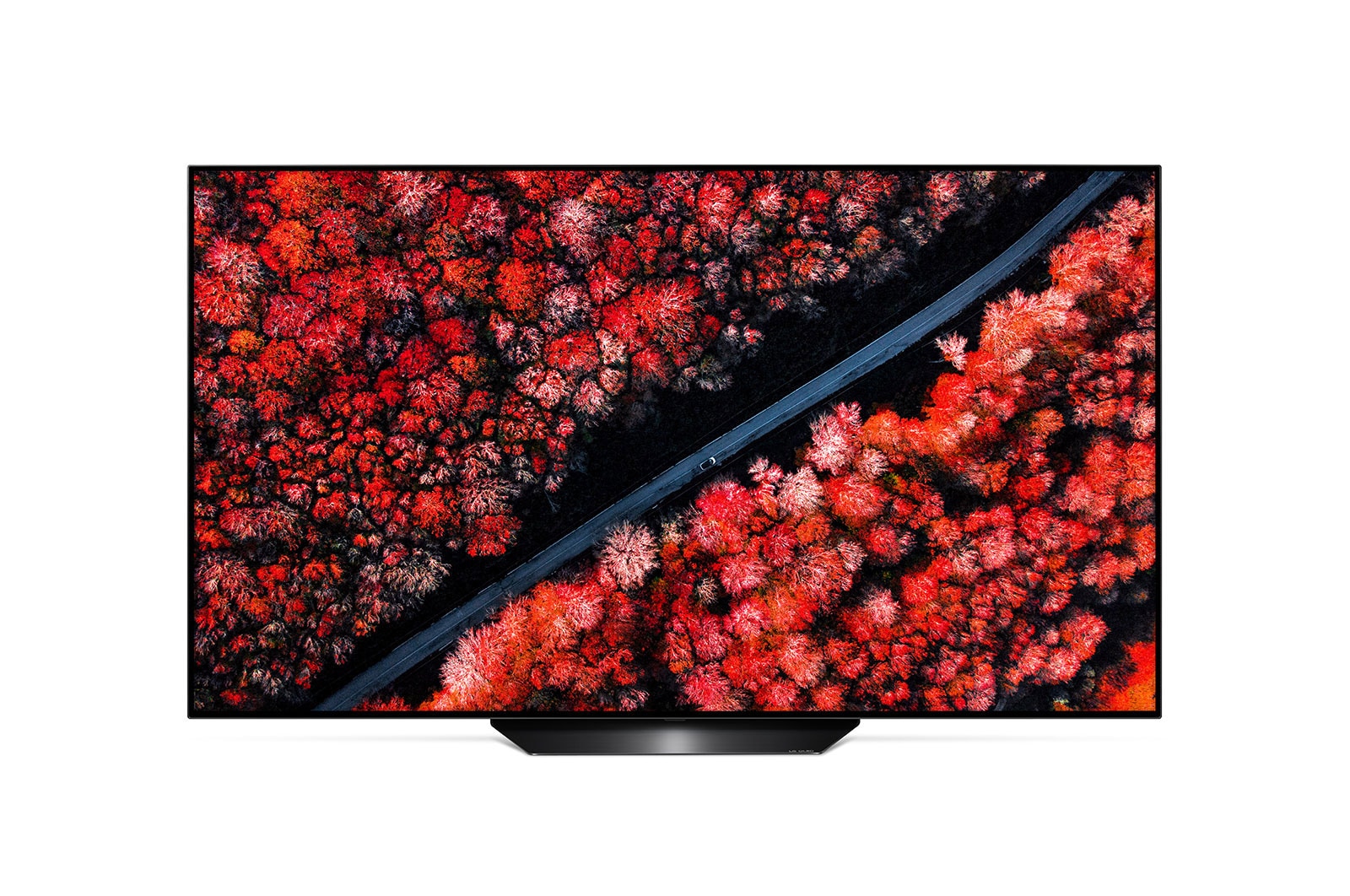 Vooraanzicht van 55&#34; (139 cm) LG OLED B9 | α7 Gen 2 Intelligent Processor | Oneindig contrast | Cinema HDR met Dolby Vision | Dolby Atmos | Cinema screen design OLED55B9PLA