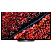 Vooraanzicht van 55&#34; (139 cm) LG OLED B9 | α7 Gen 2 Intelligent Processor | Oneindig contrast | Cinema HDR met Dolby Vision | Dolby Atmos | Cinema screen design OLED55B9PLA
