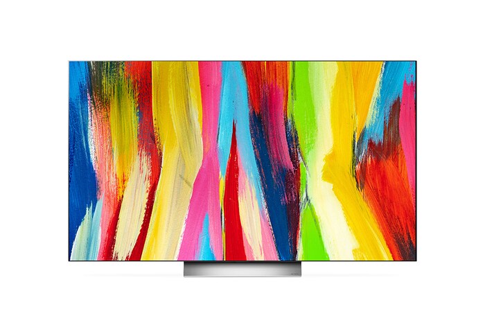 LG OLED evo C2 55 inch 4K Smart TV, OLED55C25LB