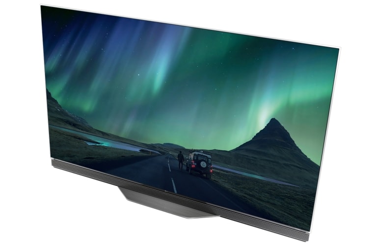 LG 65" (164cm) | OLED Ultra HD TV | Picture on Glass | OLED HDR | Oneindig contrast | Perfecte kleuren | Soundbarstandaard | Geluid ontwikkeld door Harman Kardon, OLED65E6V