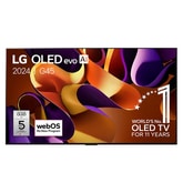 65 Inch LG OLED evo AI G4 4K Smart TV 2024