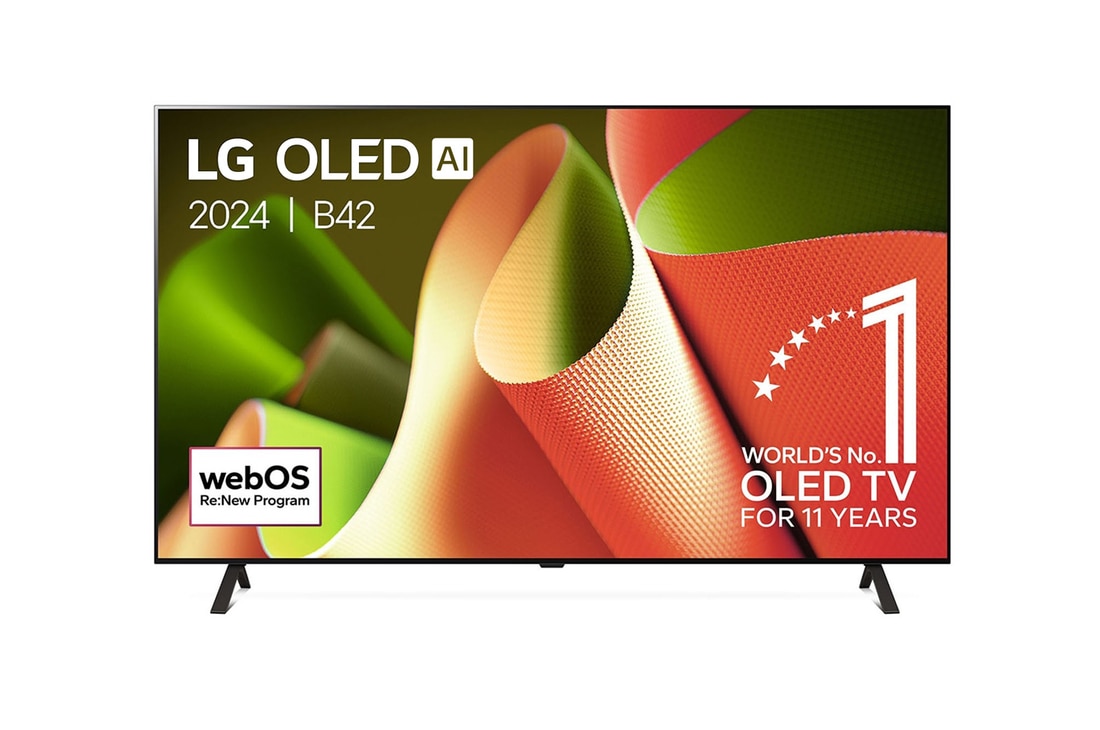 LG 77 Inch LG OLED AI B4 4K Smart TV OLED77B4, OLED77B42LA